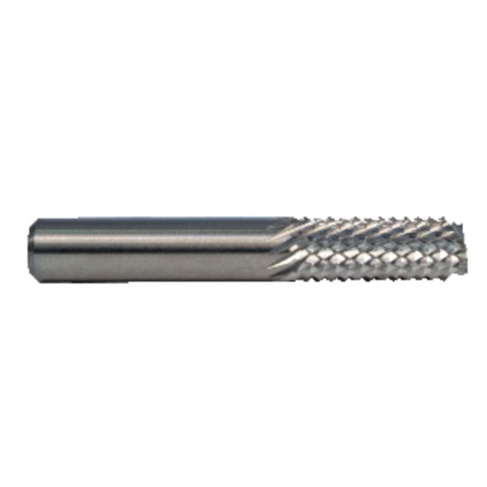 Picture of M.A. Ford 23103120 Dia 1/32 SH 0.1250 LOC 0.1250 OAL1.50 End Mill Standard Flute Standard Helix Carbide Uncoated Single End Square Sharp